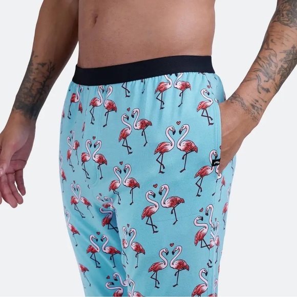 MEUNDIES • Men’s Flamingo Print UltraModal™ Lounge Pajama Pants - Picture 3 of 6